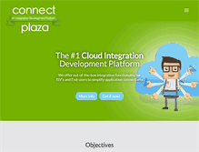 Tablet Screenshot of connectplaza.com